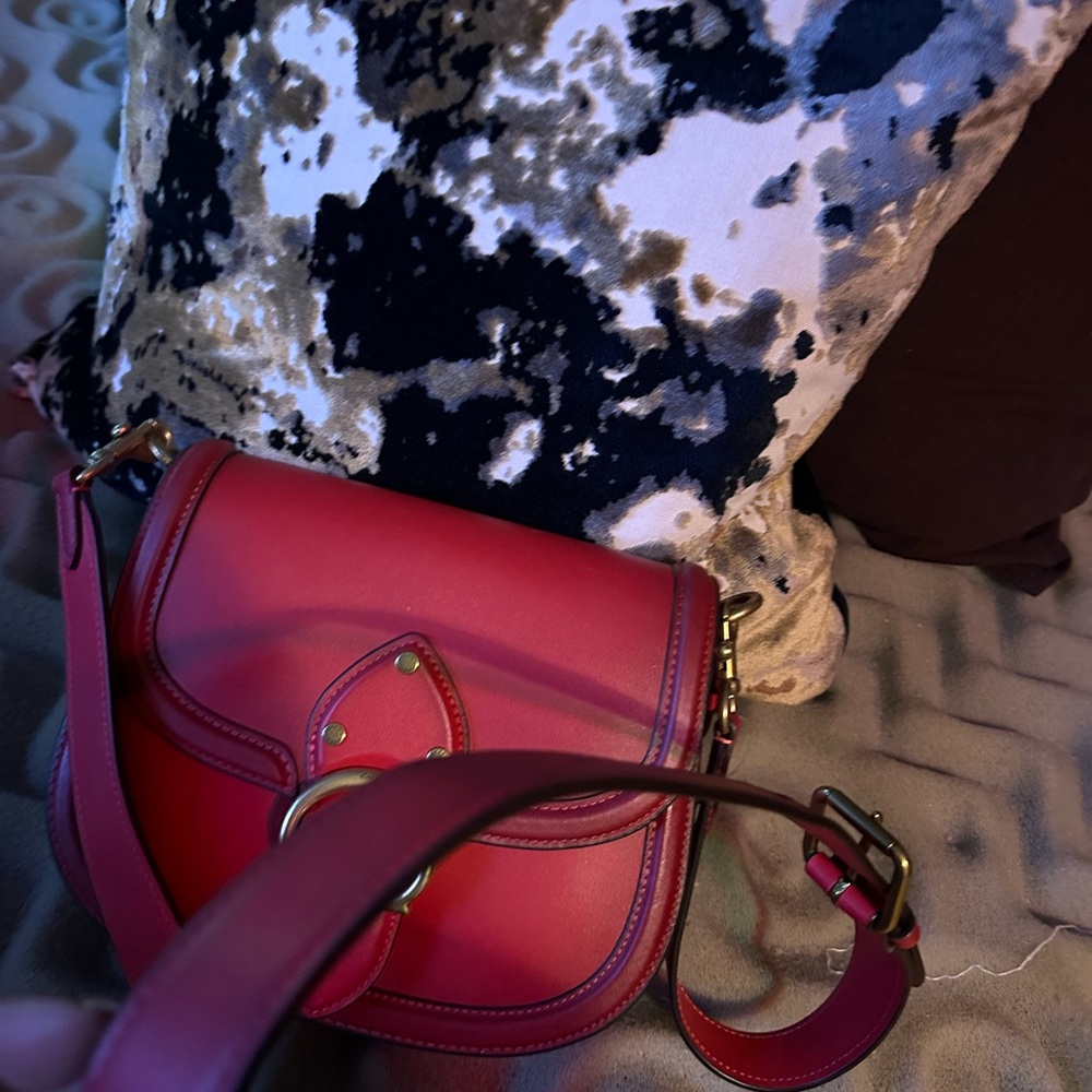 Coach and Four Vibrant Pink Crossbody Bag